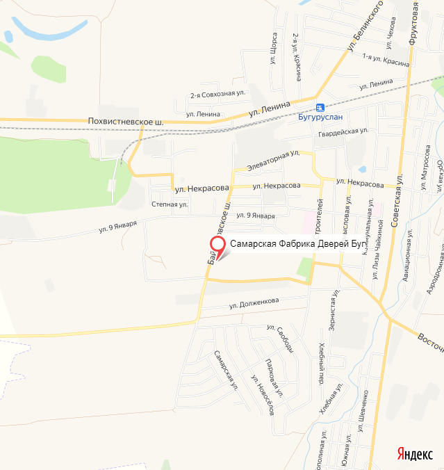 Карта магазинов