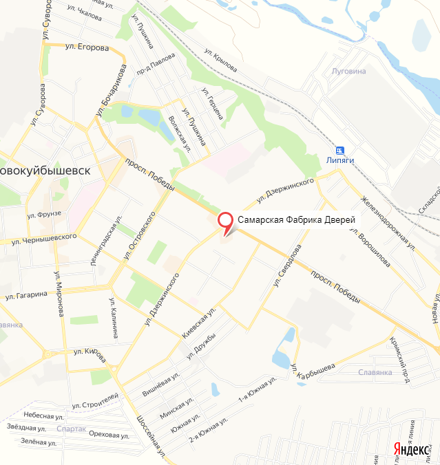 Карта магазинов
