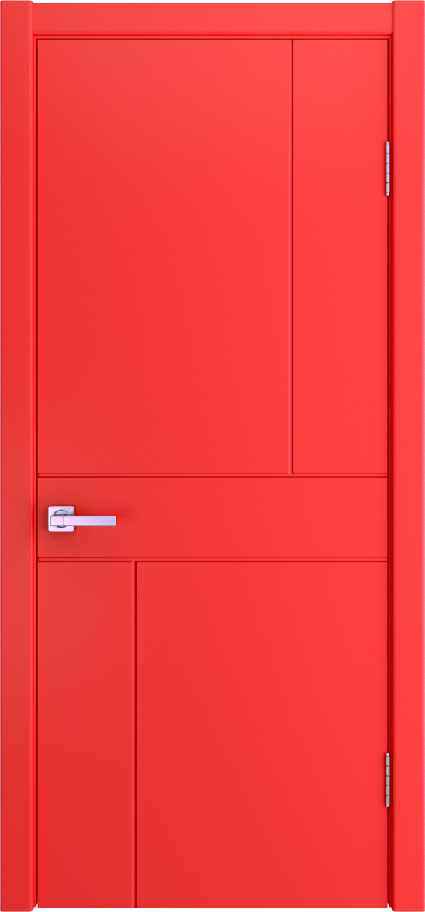 Межкомнатная дверь Нордик Красная эмаль