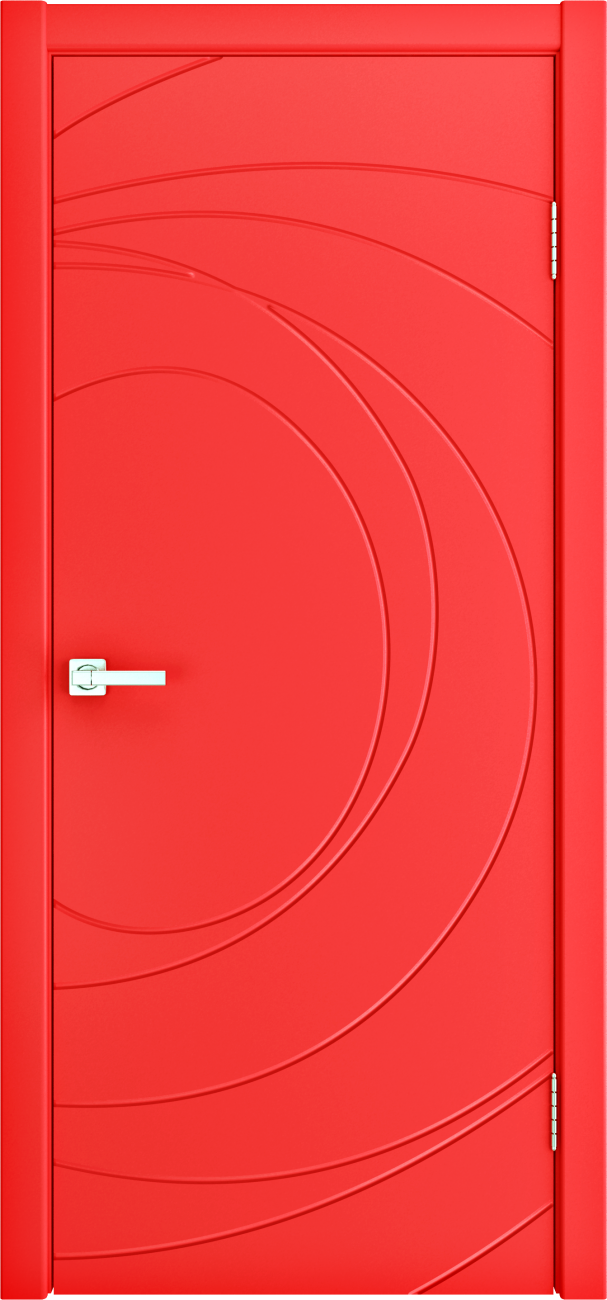 Межкомнатная дверь Орион Красная эмаль